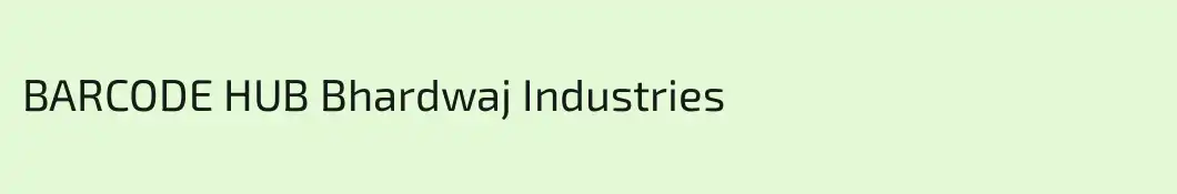 BARCODE HUB Bhardwaj Industries